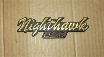 Honda CB 650 nighthavk emblem